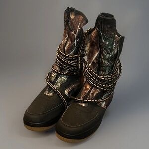 Nike Air Force 1 High Realtree Camo Black Men’s Size 12 D AA1128-004 NEW w/o Box